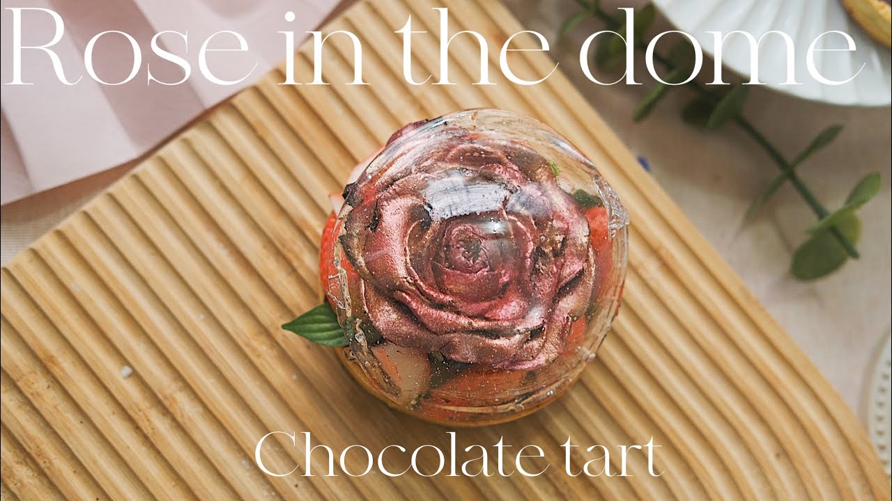 Chocolate Tart Hoa Hồng Ngon Đẹp Mắt